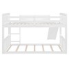 Whisen Twin Over Twin Bunk Bed with Slide and Ladder - 3 of 4