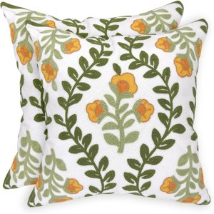 LISM Throw Pillow Covers Cotton Pillow Case Set of 2 - 1 of 4