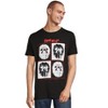 Seven Times Six Friday The 13th T-Shirt Men's Jason Voorhees Mask Short Sleeve Graphic Top Black - 4 of 4