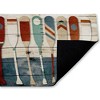 Stupell Industries Various Rustic Oars Patterns Printed Outdoor Door Mat, design by Milli Villa, 18"x30" - 2 of 4