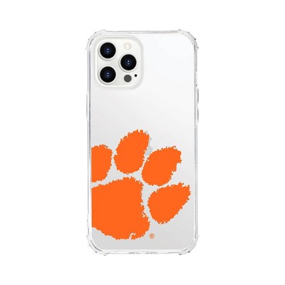 Ncaa Clemson Tigers Clear Tough Edge Phone Case Iphone 12 12 Pro