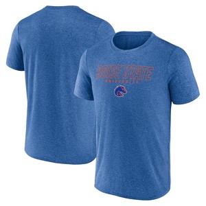 NCAA Boise State Broncos Men's Heather Poly T-Shirt - 1 of 3