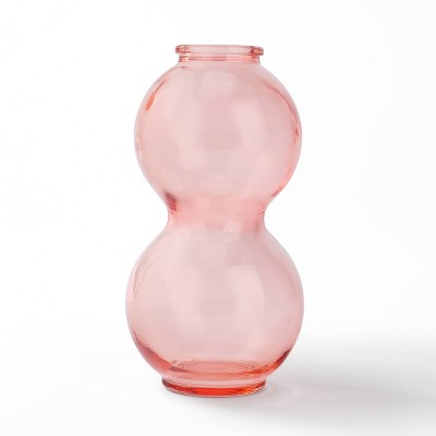 Glass Vase Pink - Bullseye's Playground™