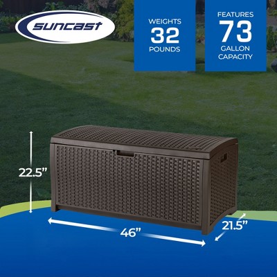 Suncast Patio Bench - Thumbnail 4