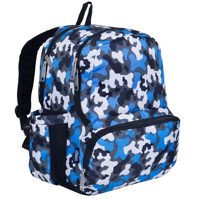 Wildkin Blue Camo 17 Inch Backpack