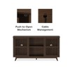 Plank+Beam Mid Century Modern Solid Wood Sideboard with 2 Doors, 59" TV Stand for Living Room - 3 of 4
