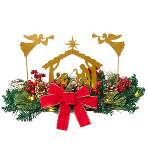 The Lakeside Collection Nativity Wreath or Centerpiece - Centerpiece - 1 of 3