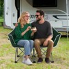Costway Double Duo Camping Chair with Armrests Cup Holders Carry Bag Heavy Duty Lawn Chair - 2 of 4