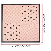 INSPIRE CHIC Women's Polka Dot Square Neckerchief Headband 27.56*27.56 inches(L*W) - 3 of 4