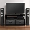 Sorbus 2 Drawer TV Stand Dresser with Wood Top - 2 of 4