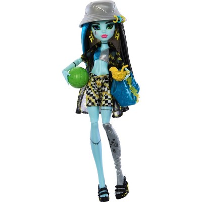 Monster High Scare-adise Island Frankie Stein Fashion Doll with Swimsuit &#38; Accessories