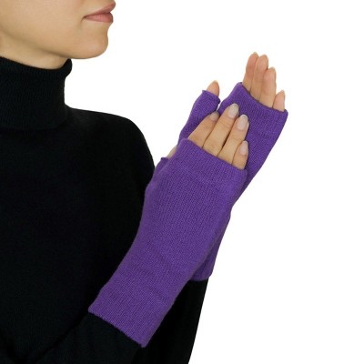 Lona Scott Women's Pure Cashmere Fingerless Mitts