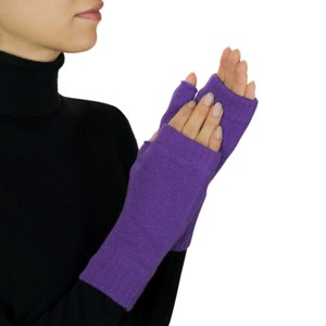 Lona Scott Women's Pure Cashmere Fingerless Mitts - 1 of 2