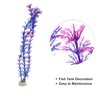 Unique Bargains Aquarium Plants Decorations Artificial Aquatic Plant 11.81" 3 Pcs - 3 of 4