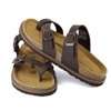 CUSHIONAIRE Pluto Cork Footbed Summer Sandals for Women 2025 Comfortable Slides with Adjustable Buckles, Toe Loop & Stitched Design - 3 of 4