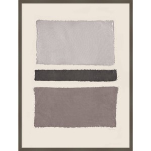 31"x41" Painted Weaving IV Neutral by Piper Rhue - Amanti Art: Abstract Geometric, Modern Decor - 1 of 4