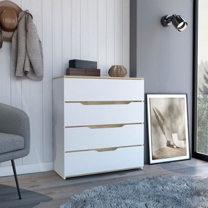 NicBex 4 Drawer Dresser for Bedroom,Chest of Drawers with Superior Top for Dining Room,Living Room,Entryway,Hallway - 1 of 4