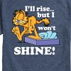 Men's - Garfield - Rise But Won't Shine Short Sleeve Graphic T-Shirt - 2 of 4