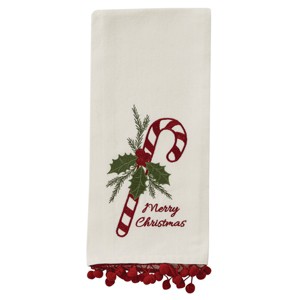 Park Designs Candy Cane Dishtowel Set of 2 - 1 of 3