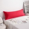 Cotton Body Pillowcase, Breathable and Soft Body Pillow Cover with Envelope Closure - NTBAY - 3 of 4