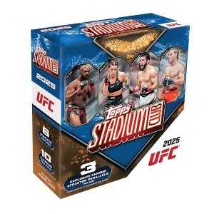 2025 Topps UFC Stadium Club Fighting Trading Card Mega Box : Target