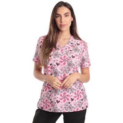 Just Love Women's Scrub Tops / Holiday Scrubs / Nursing Scrubs for Christmas