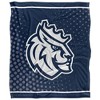 Queens University Of Charlotte Logo Dots Silky Touch Blanket White 50x60 - 2 of 4
