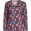 Lands' End Women's Relaxed Supima Cotton Long Sleeve V-Neck T-Shirt - 3 of 4