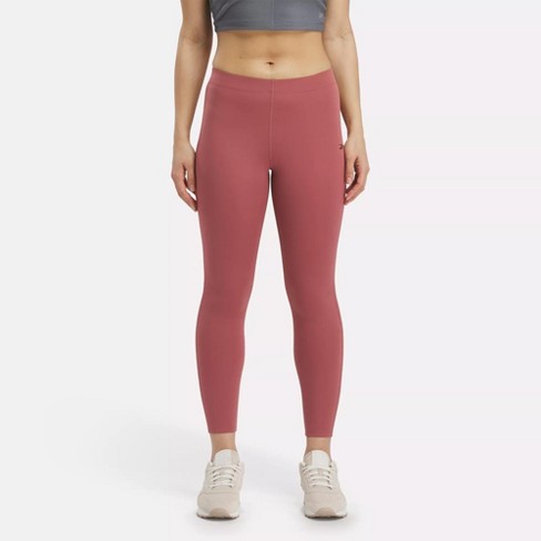 Reebok Yoga Peached 7/8 Leggings M Sedona Rose : Target