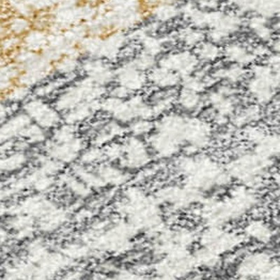 HomeRoots 10' X 14' Gold And Silver Striped Washable Indoor Outdoor Area Rug