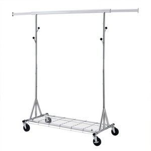 Boersma Clothes Rack Heavy Duty Clothing Rack 600LBS Rolling Clothes Racks for Hanging Clothes, Commercial Garment Rack Heavy Duty Clothes Rack - 1 of 4