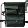 XINGHANZHENXUAN 1 Pcs Folding Outdoor Chair with Side Table and Storage Pockets, Lightweight Chair for Picnics, Fishing - 4 of 4