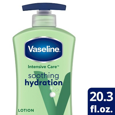 Vaseline Intensive Care Soothing Hydration Moisture Pump Body Lotion - 20.3 fl oz
