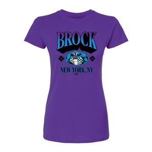 Women's - Marvel - Venom Eddie Brock Fitted Graphic T-Shirt - 1 of 2