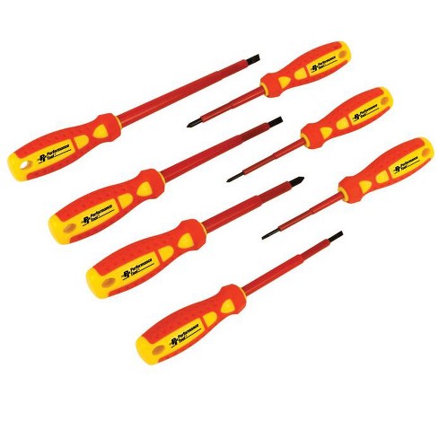 Screwdriver set, 7-pcs, Slotted, PH, Brilliant Tools 