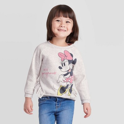 toddler minnie mouse sweatshirt