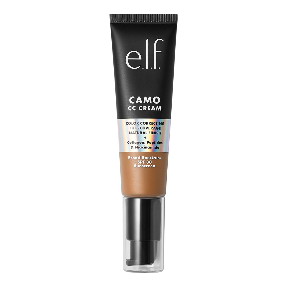 Photos - Other Cosmetics ELF e.l.f. Camo Cream CC - 510 C Deep - 1.05oz 