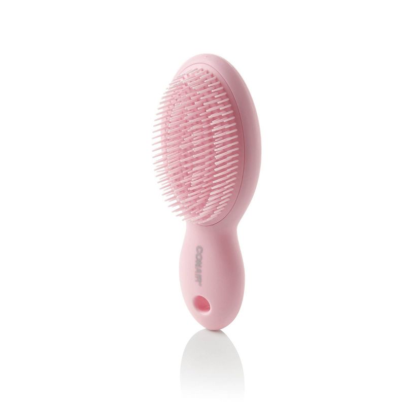 Conair Pro Compact Detangling Hair Brush - All Hair - Pink, 4 of 6
