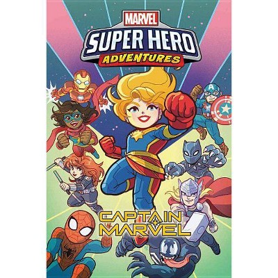 Marvel Super Hero Adventures: Captain Marvel - (Paperback)