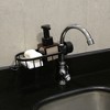 Unique Bargains Kitchen Storage Aluminum Sink Caddy 10.83"x4.25"x2.64" 1 Pc - 2 of 4