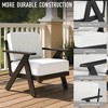 YARDSIGHT 2-Piece Outdoor Patio Lounge Chairs with Cushions, Modern Aluminum Frame Armchairs for Garden, Backyard, Deck, or Poolside - 4 of 4
