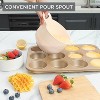 COOK WITH COLOR Mixing Bowls with Pour Spouts and Handles 4 Piece - 2 of 4