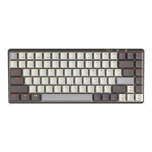 Azio Cascade Bluetooth® and USB Mechanical Computer Keyboard, Hot-Swappable Switches, Backlit, Galaxy Light in Gray, Size: 60% - 1 of 4