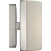 Progress Lighting Arch 2-Light Bath Light, Brushed Nickel, Etched Glass Shade - 3 of 4