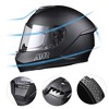 AHR RUN-F3 Full Face Motorcycle Helmet Adult DOT Removable Liner Street Bike S-XXL - 3 of 4