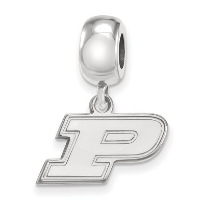 Black Bow Jewelry Sterling Silver Purdue Boilermakers NCAA Bead Charm
