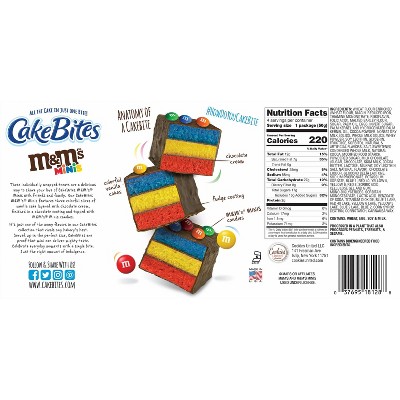 Cakebites M&#38;M&#39;s Minis - 4pk / 8oz