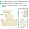 Sunnydaze Outdoor Replacement Headrest and Cushions for Penelope or Oliver Hanging Lounge Egg Chair - 2pc - image 2 of 4