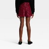 Girls' Pull-On Sequin Shorts - Cat & Jack™ Black - 2 of 3