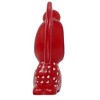Slickblue Modern Hand-Carved Soapstone Angel – 5” Tall, in Red or Natural Stone, Unique Art Piece - 3 of 4